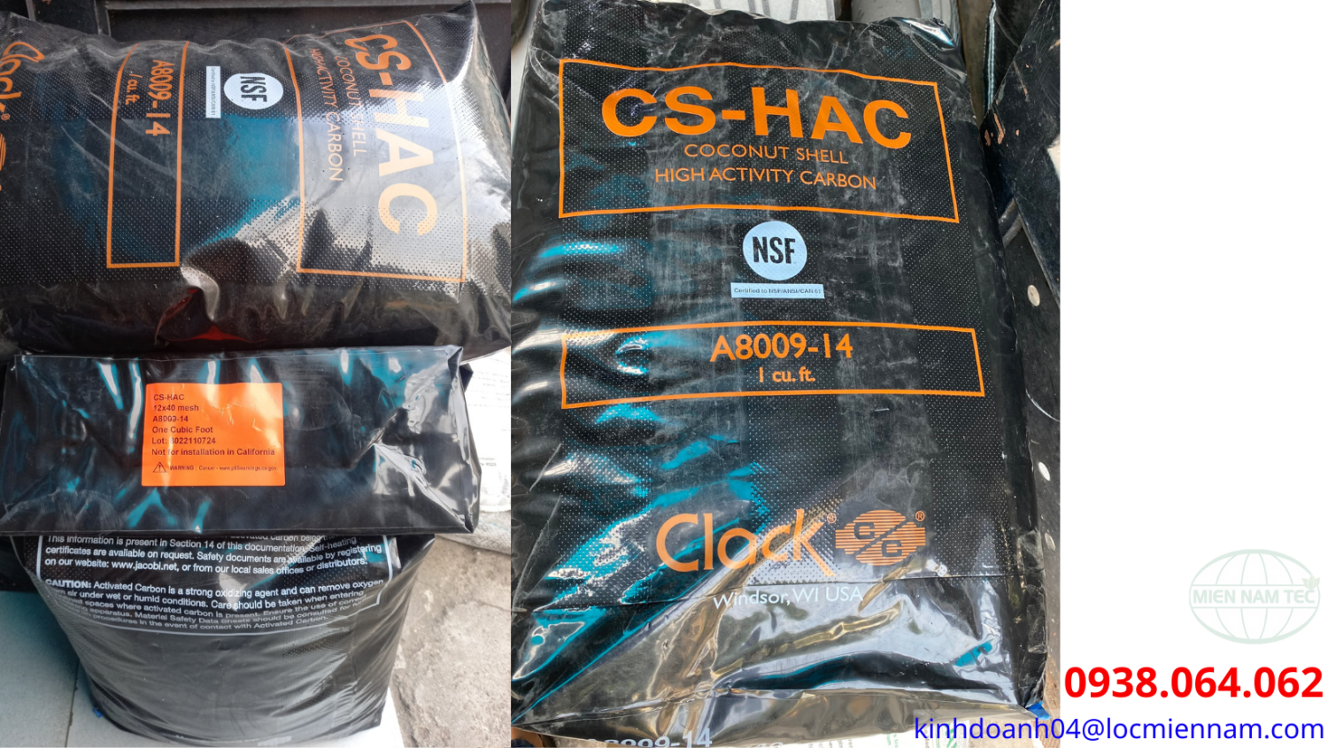 Than hoạt tính Clack CS-HAC
