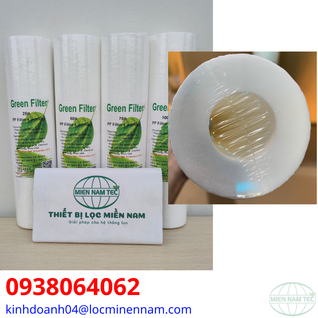 Lõi lọc nén 10 inch - 25 micron