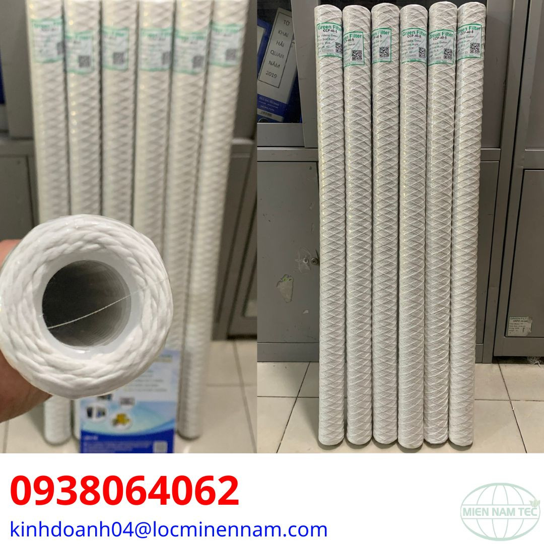 Lõi lọc sợi quấn 40 inch - 0,5 micron