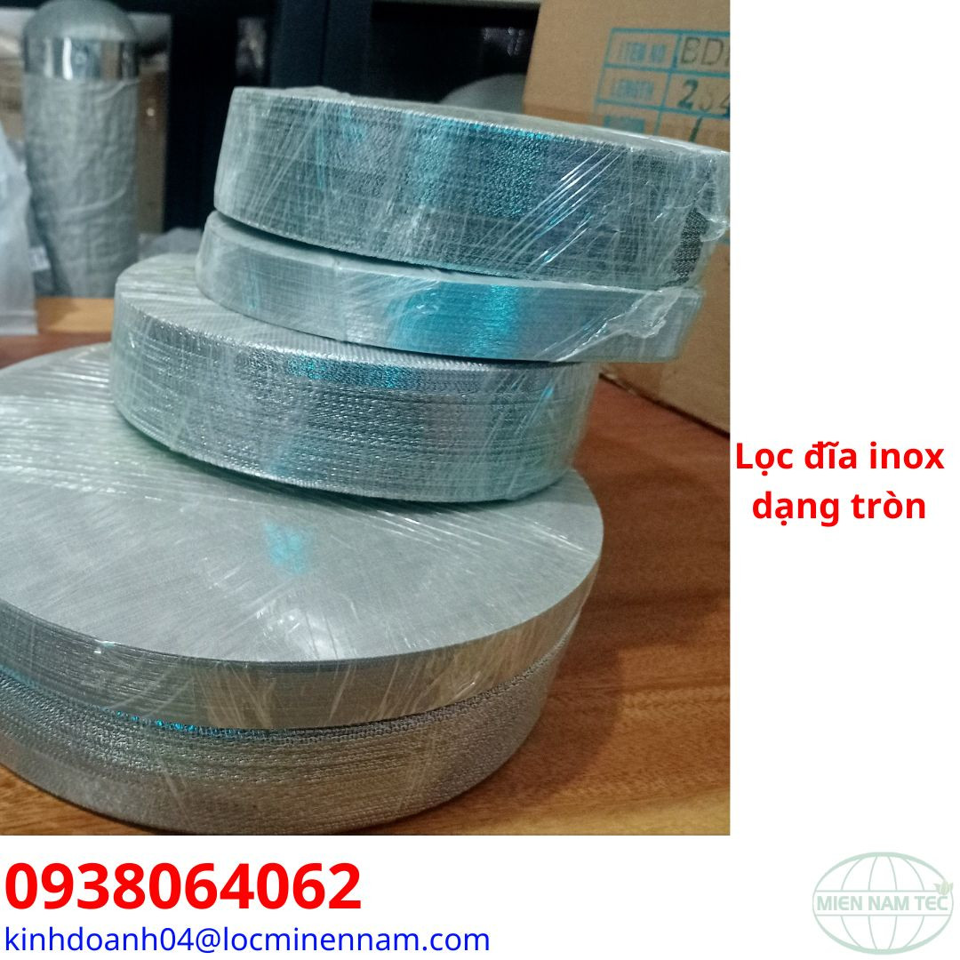 Lưới lọc đĩa inox dạng tròn các loại
