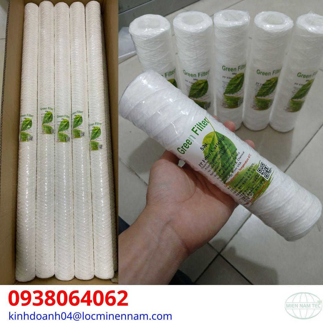 Lõi lọc sợi quấn Green Filter