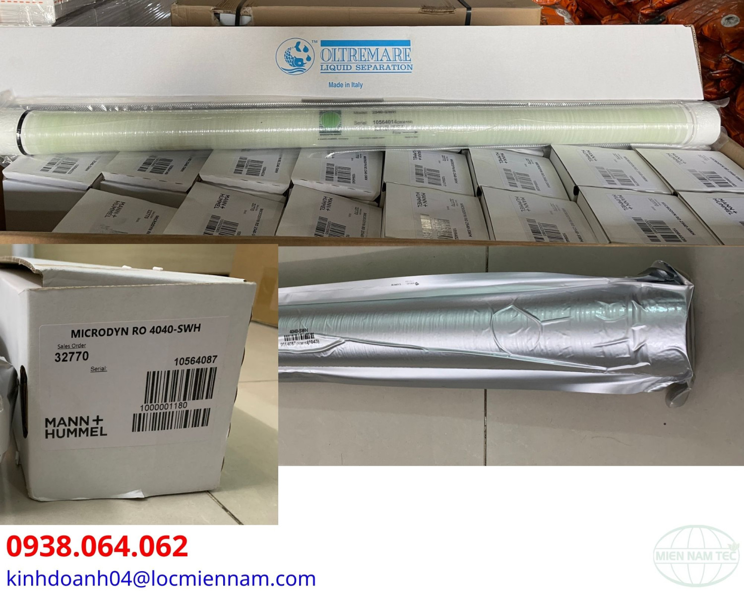 Một số loại màng nước biển của Mann Hummel+