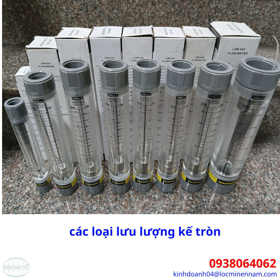 Các loại lưu lượng kế tròn