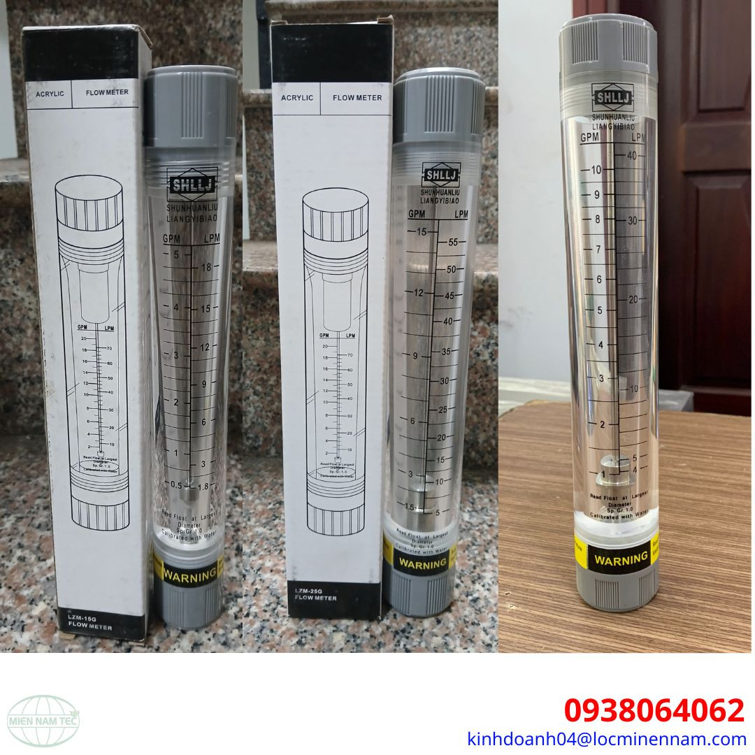 Lưu lượng kế tròn từ 0,5 GPM đến 15 GPM