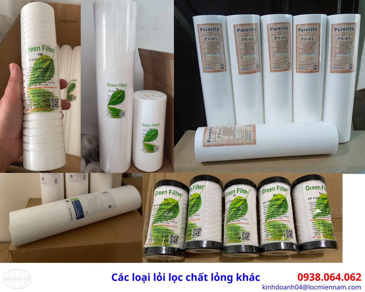 Các loại lõi lọc chất lỏng khác
