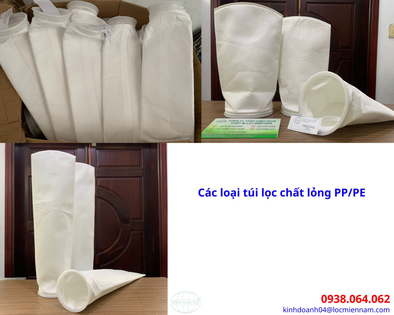 Các loại túi lọc chất lỏng PP/PE