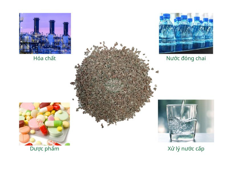 Ứng dụng của hạt lọc đa năng Zeolite Úc C&S Brand