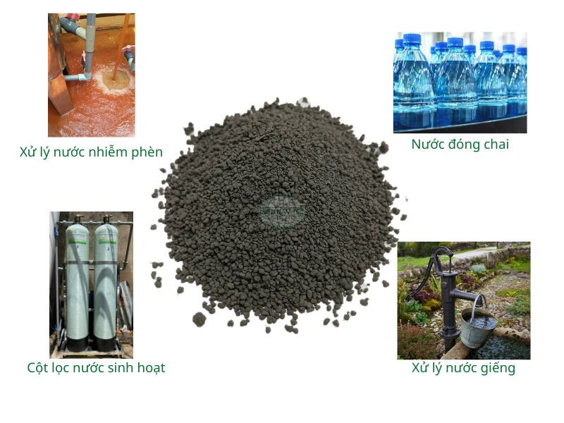 Ứng dụng viên khử phèn trong nước giếng