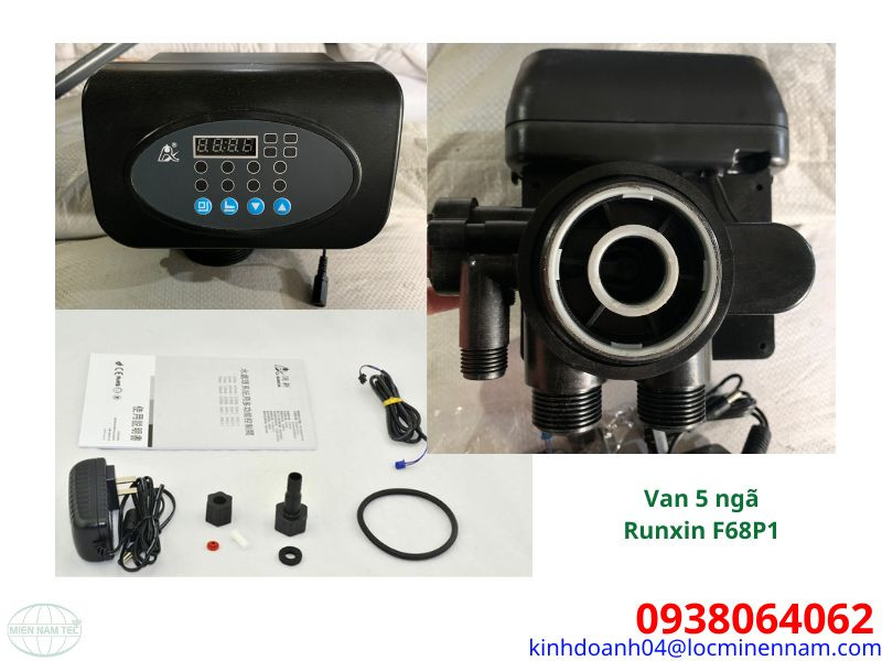 Ưu điểm của van 5 ngã làm mềm tự động cho cột làm mềm công suất 4m3/h