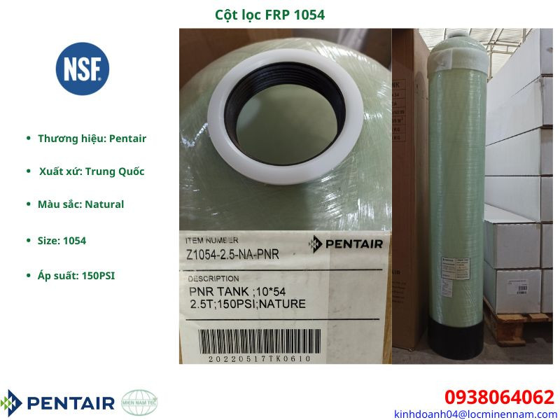 Nơi mua cột lọc FRP 1054 uy tín