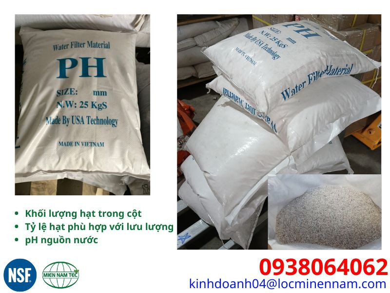 Lưu ý khi xử lý pH thấp cho nước giếng bằng cột lọc