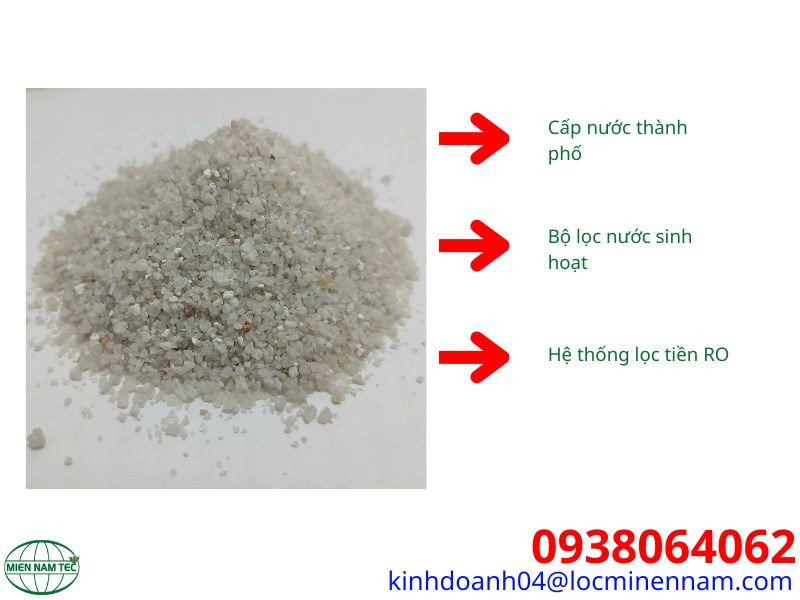 Ứng dụng của sỏi đỡ vật liệu lọc 4-8mm và 5-10mm cung cấp tại TP.HCM
