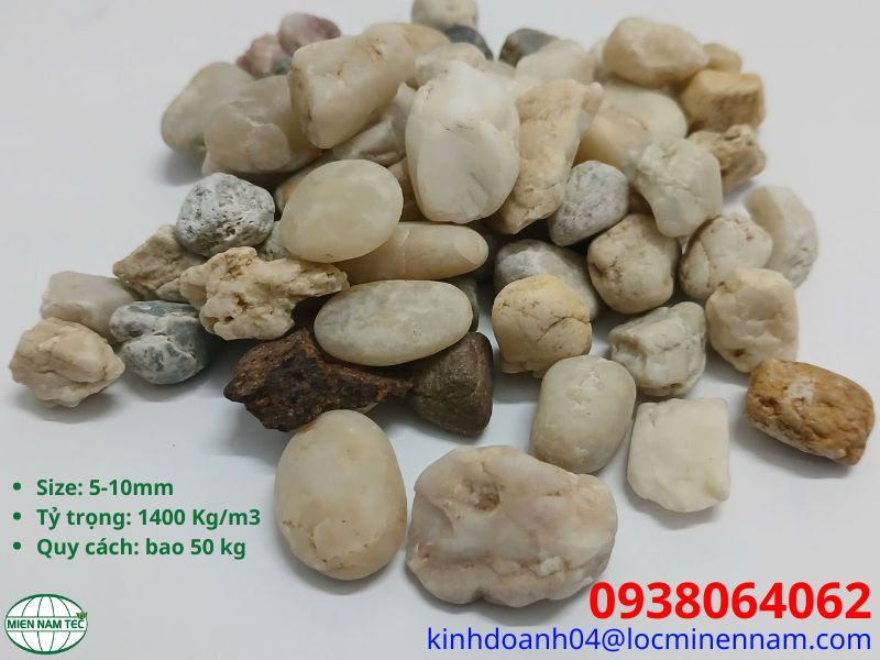 Thông số kỹ thuật của sỏi đỡ vật liệu 5-10mm