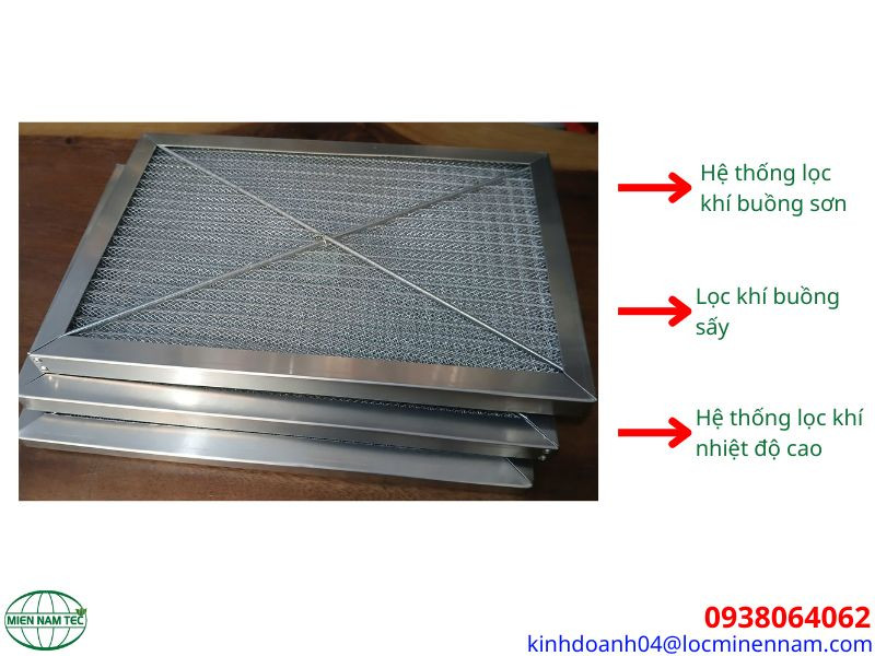 Ứng dụng của khung lọc khí metal mesh - lưới