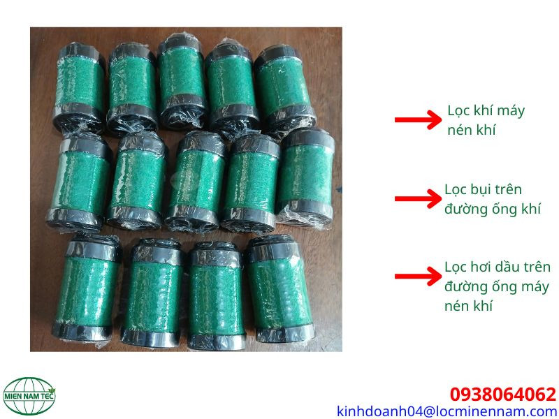 Ứng dụng của lõi lọc bụi đường ống