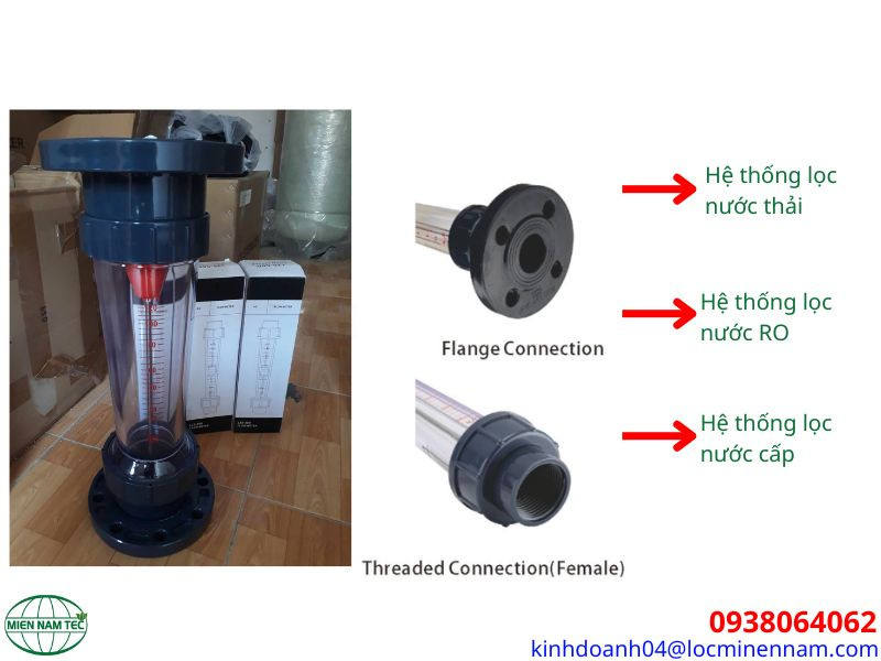 Ứng dụng của lưu lượng kế hình côn