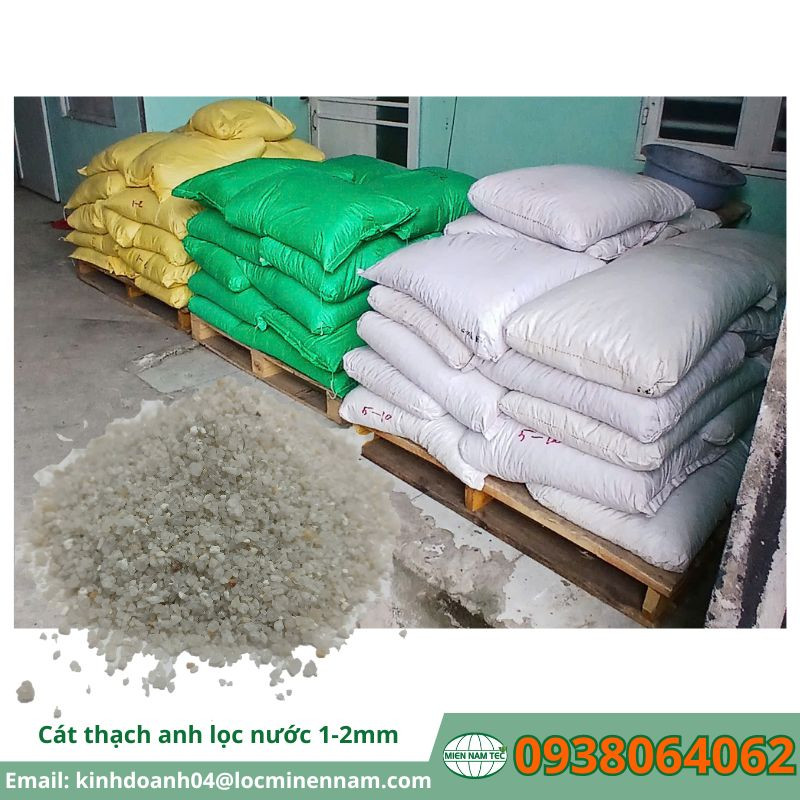 Giới thiệu cát thạch anh lọc nước 1 - 2mm