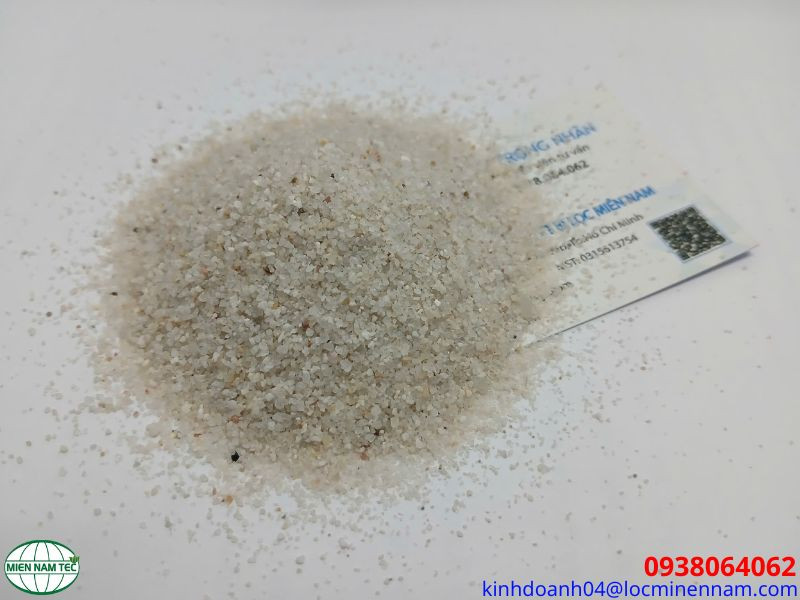 Thông số kỹ thuật của cát thạch anh lọc nước