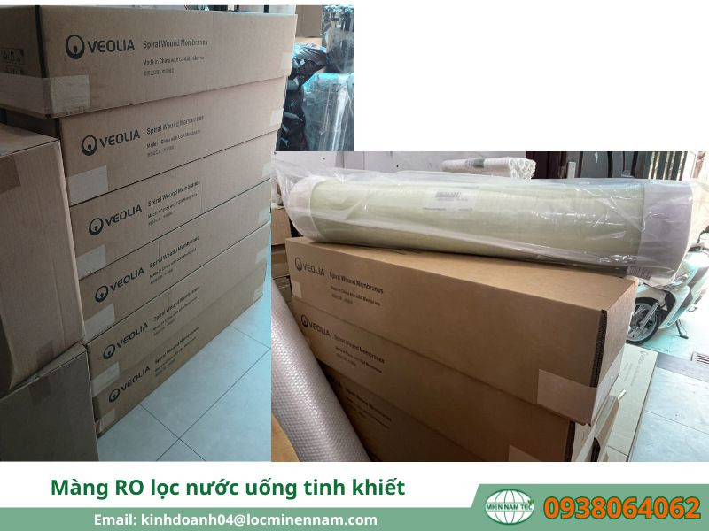 Thông số kỹ thuật của màng RO lọc nước uống tinh khiết