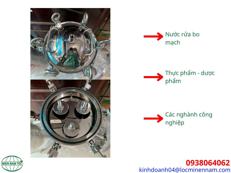 Ứng dụng của bình lọc nước tinh khiết cho rửa bo mạch