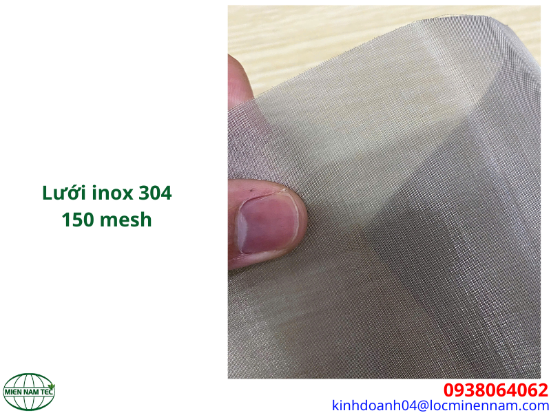Ưu điểm của lưới inox 304 150 mesh