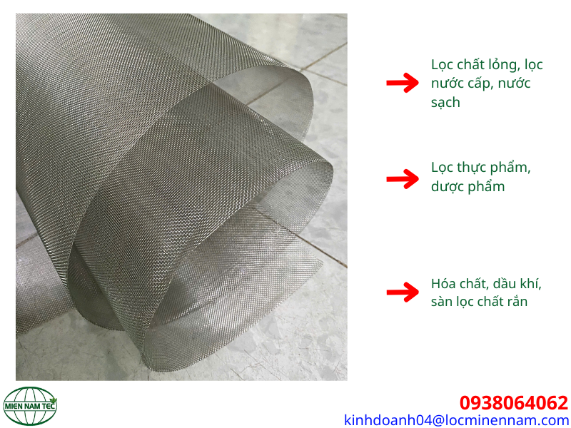 Ứng dụng của lưới inox