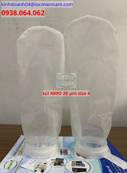 Túi NMO 25 micron size 4 lọc dược phẩm