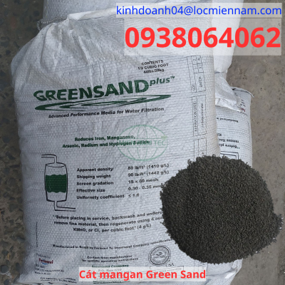 Cát mangan Mỹ (Green Sand)