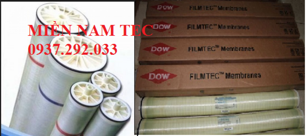 RO 4040 áp thấp dow, Màng lọc RO Dow Filmtec  LE-4040 